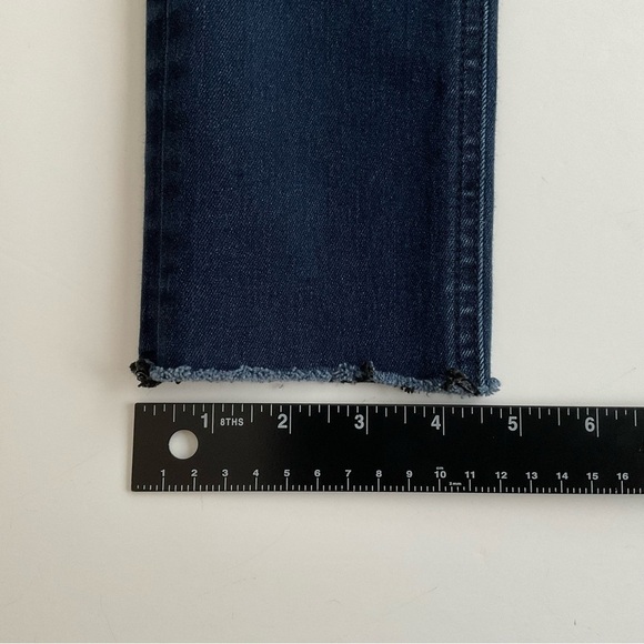 Rag & Bone Women Low Rise Skinny Jean Sz 26 Blue Classic Stretch Raw Hem Modern - Picture 8 of 10